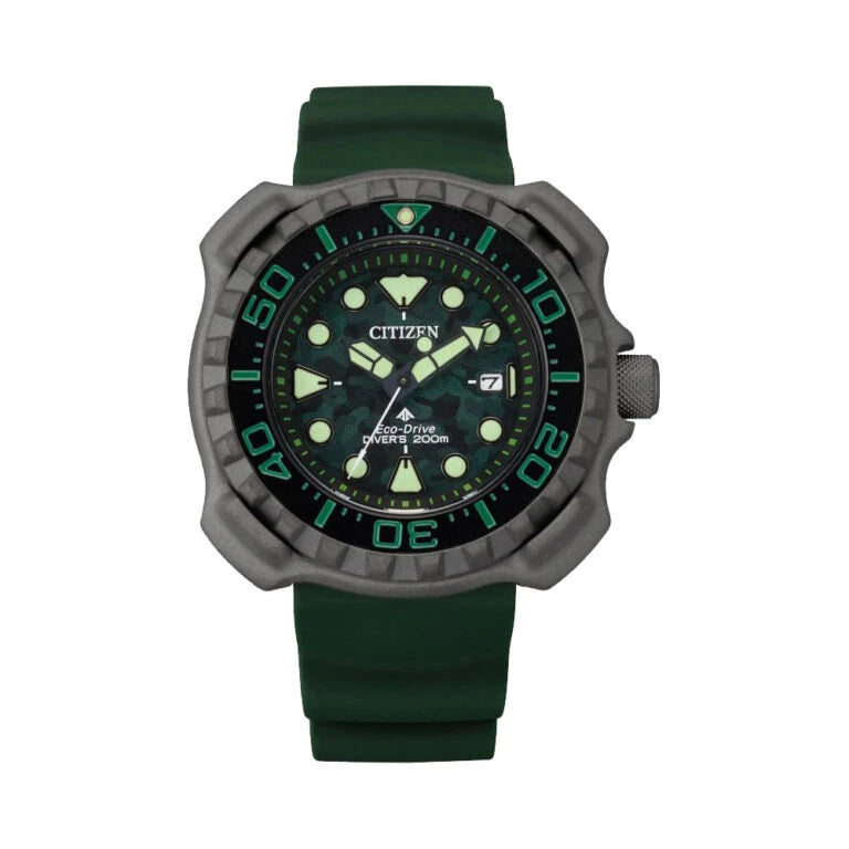 Gentlemen’s Citizen Promaster Titanium Day Eco-Drive Rubber Strap Watch, BN0228-06W