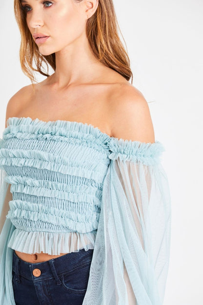  Rolf Top In Teal