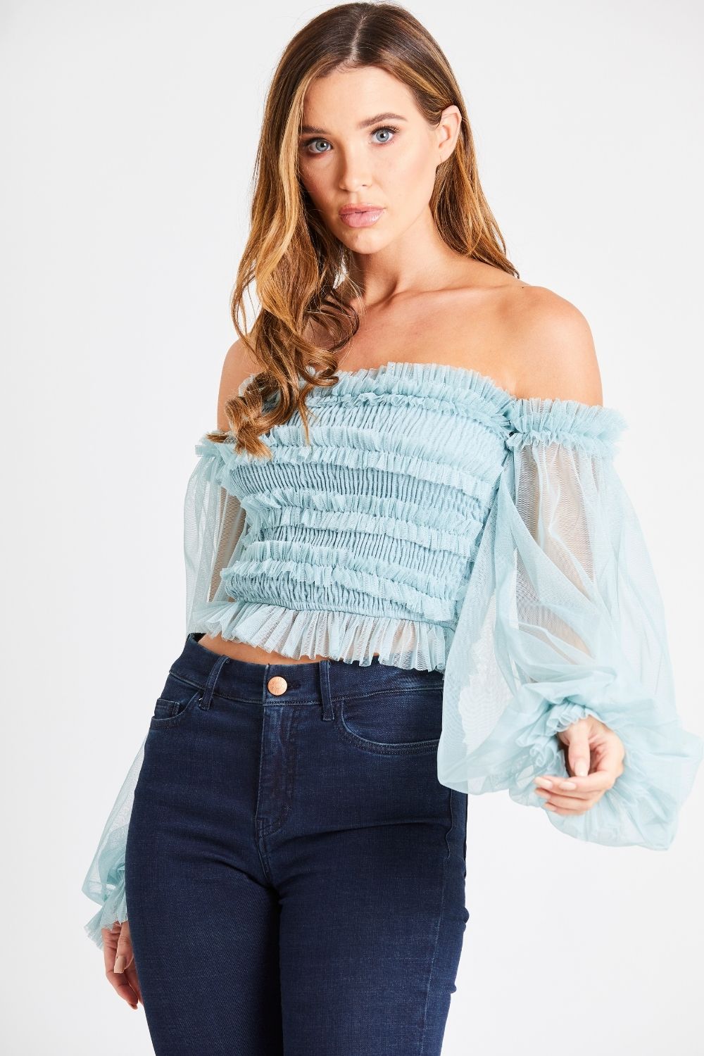  Rolf Top In Teal