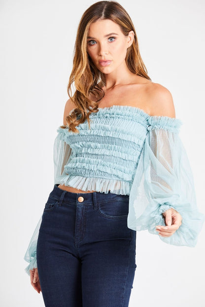  Rolf Top In Teal