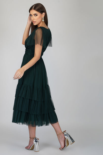  Madison Emerald Green Bridesmaid Dress
