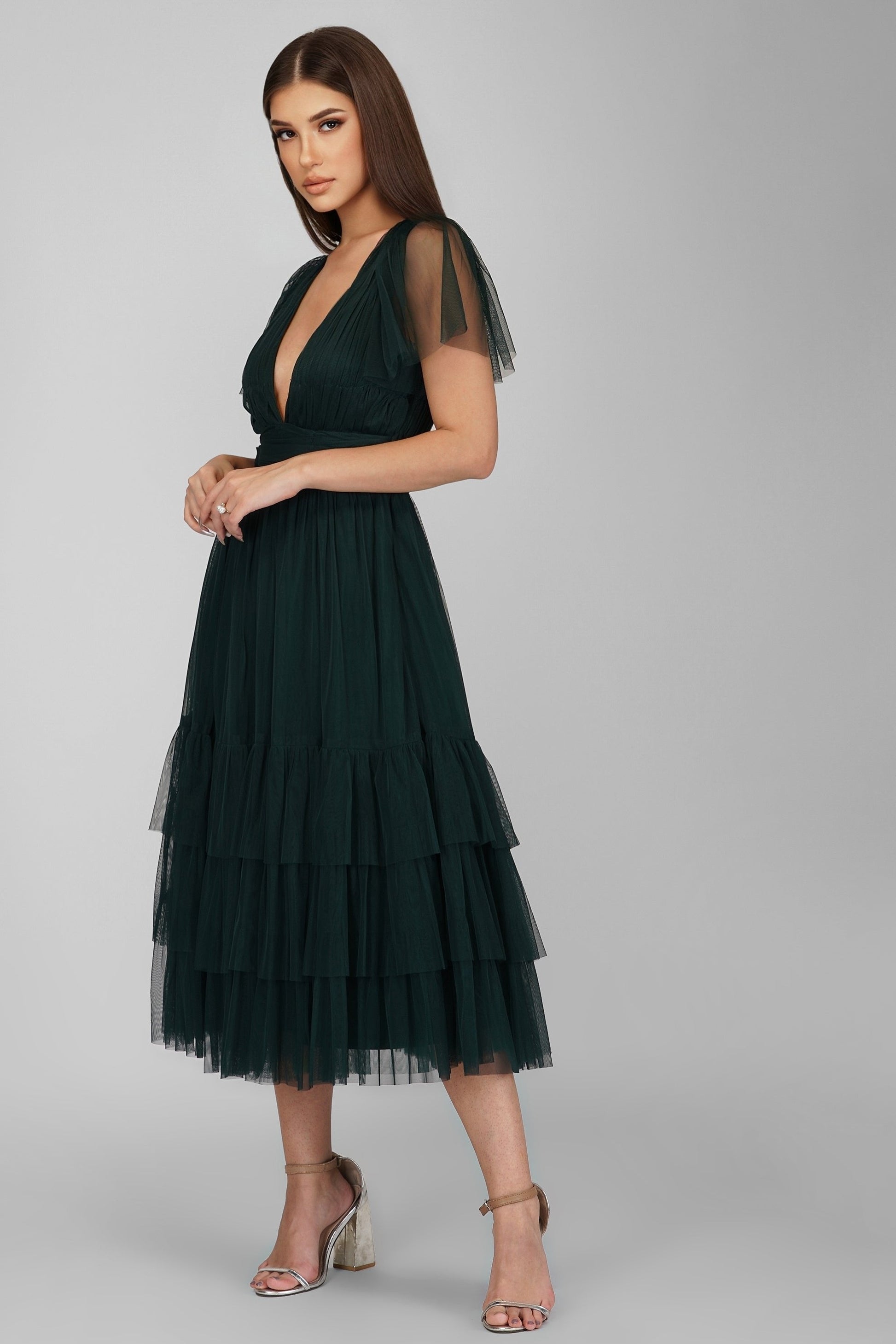  Madison Emerald Green Bridesmaid Dress