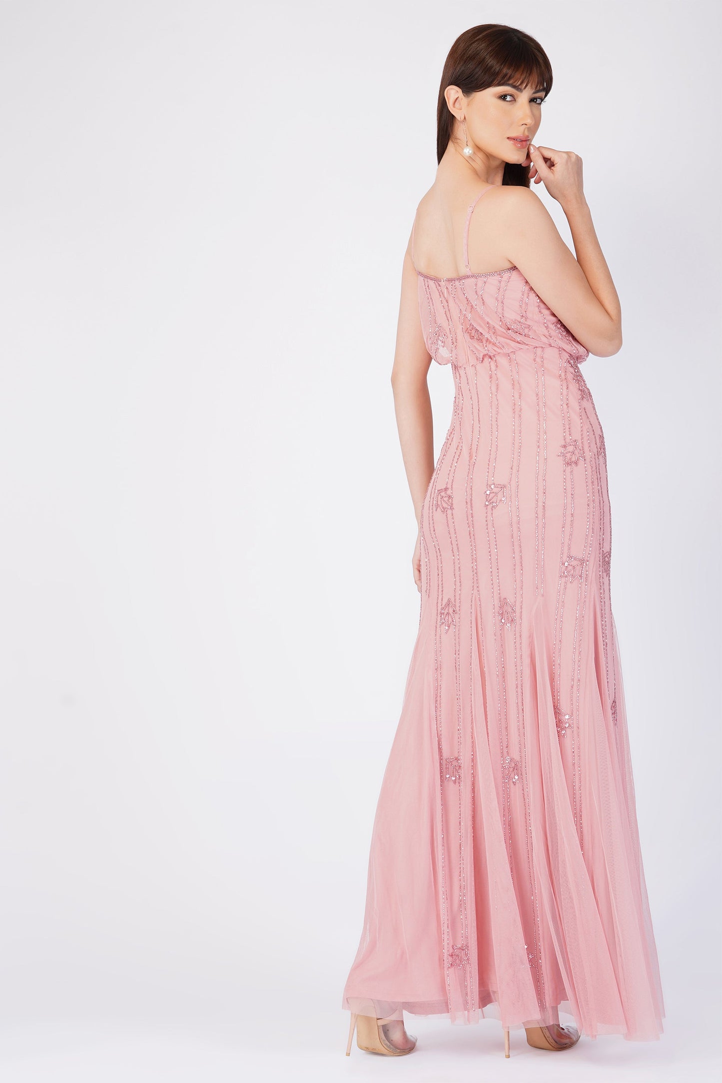  Keeva Dusty Pink Bridesmaid Dress