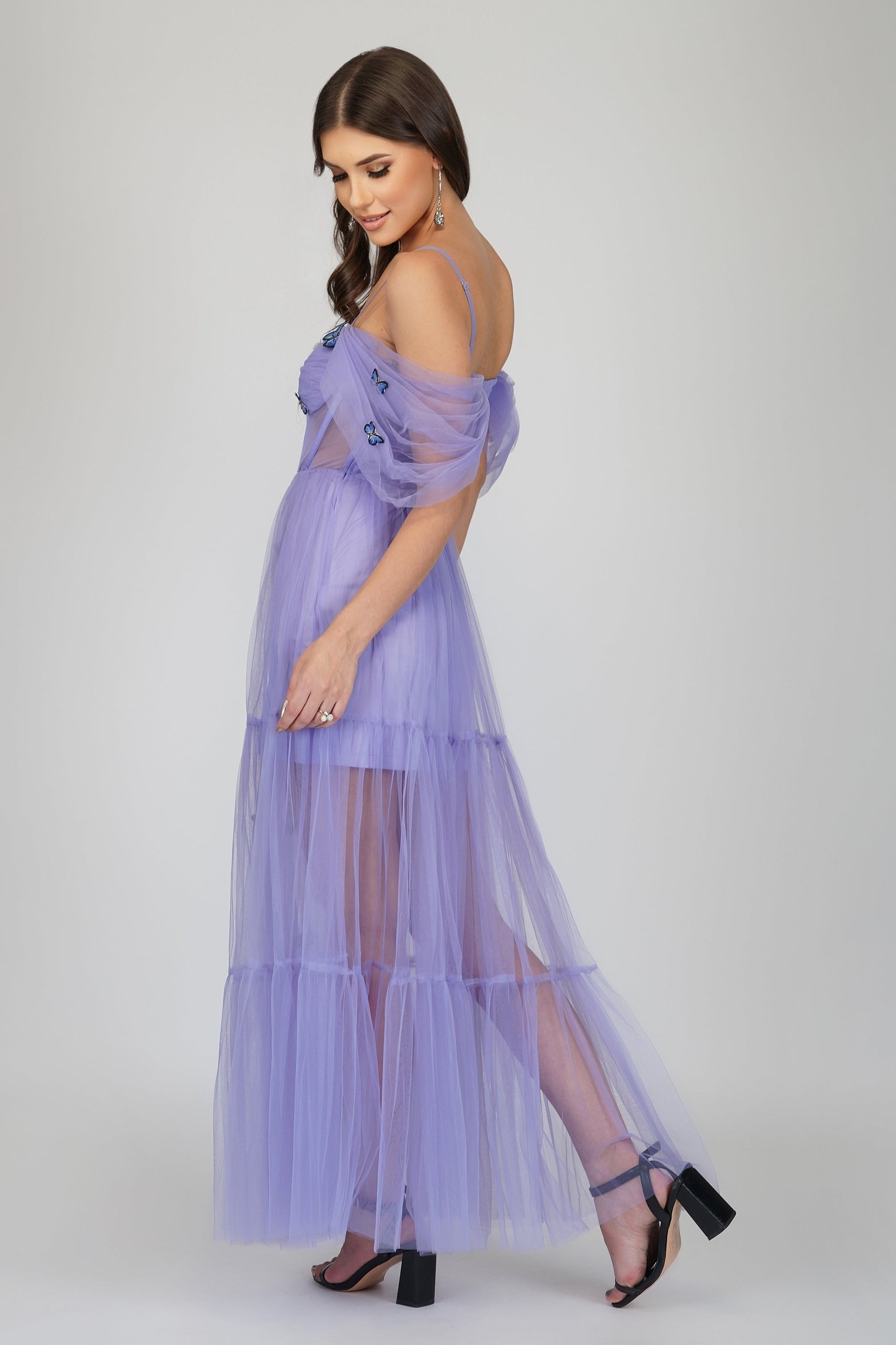  Lottie Purple Butterfly Dress