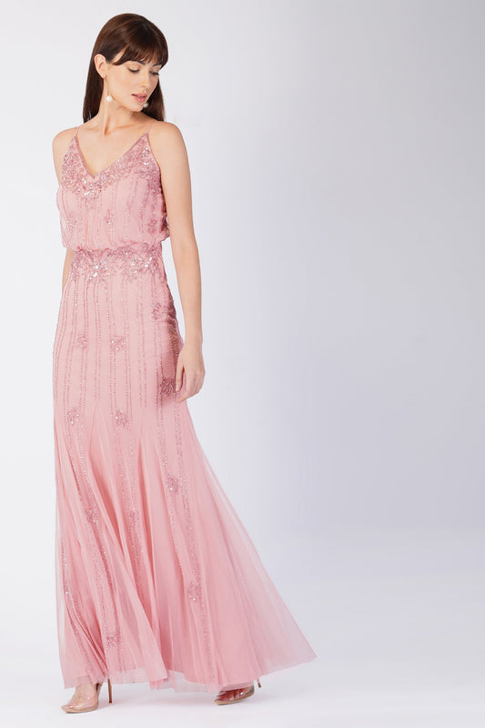  Keeva Dusty Pink Bridesmaid Dress