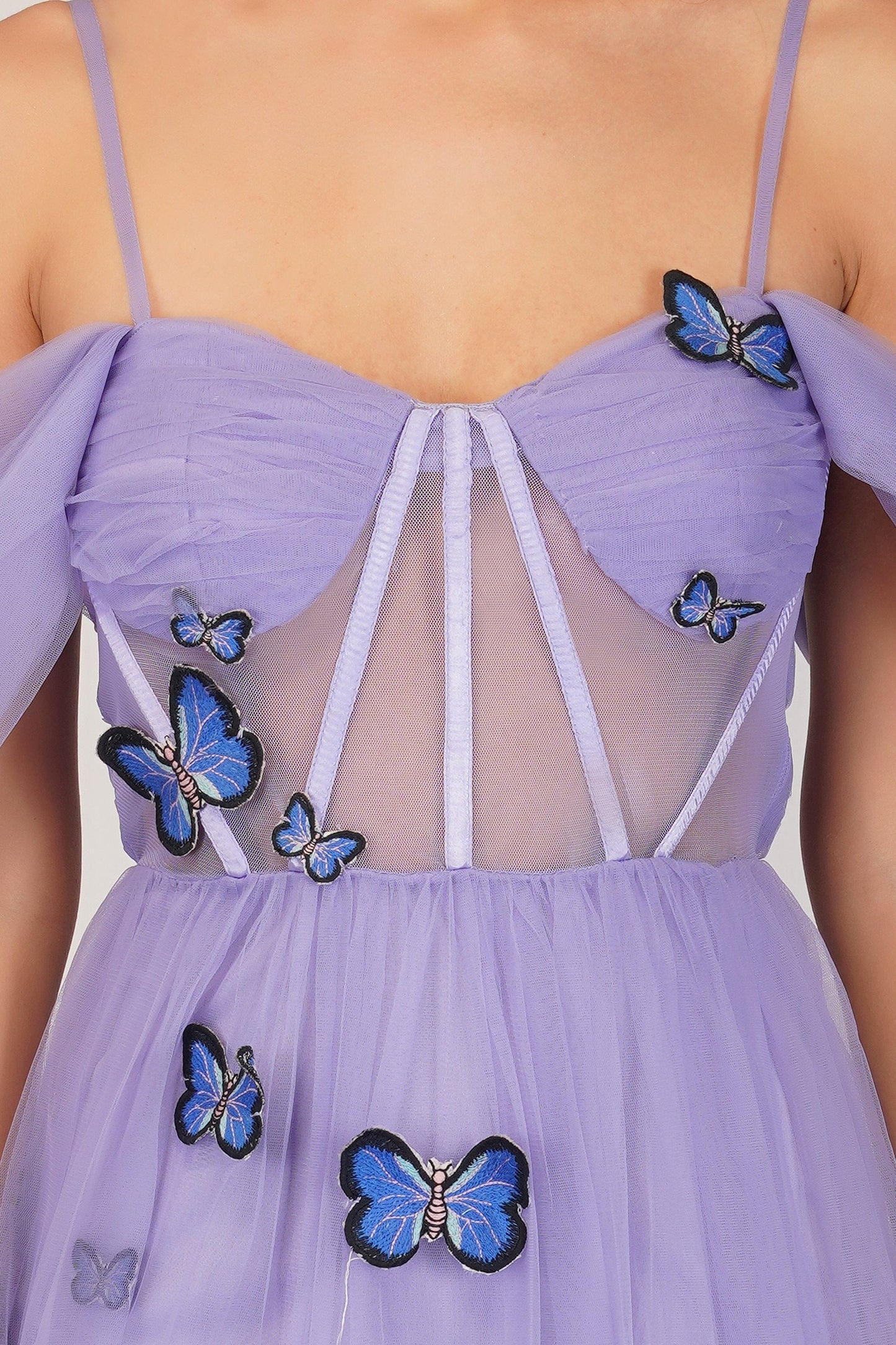  Lottie Purple Butterfly Dress