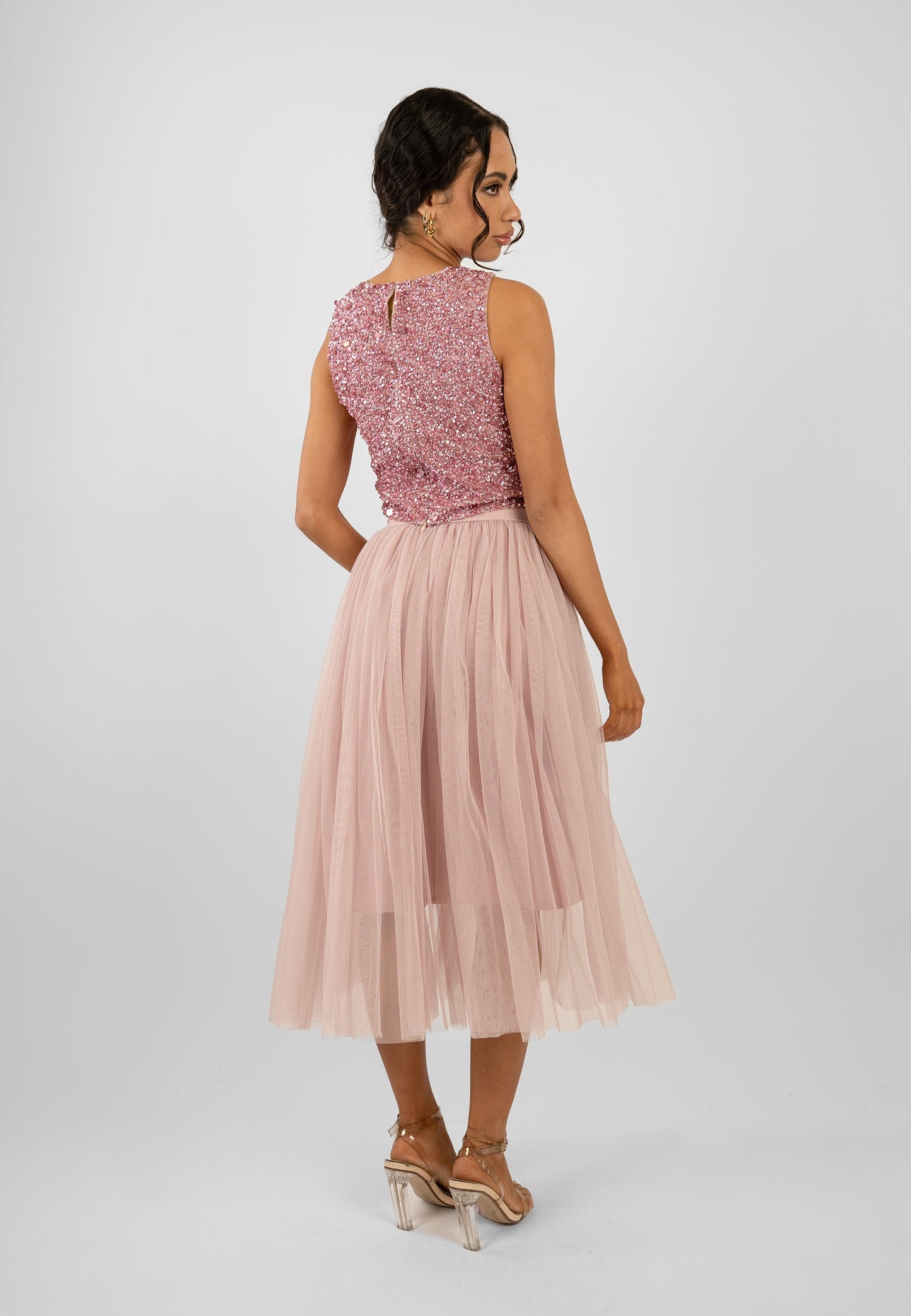  Picasso Pink Sequin Top